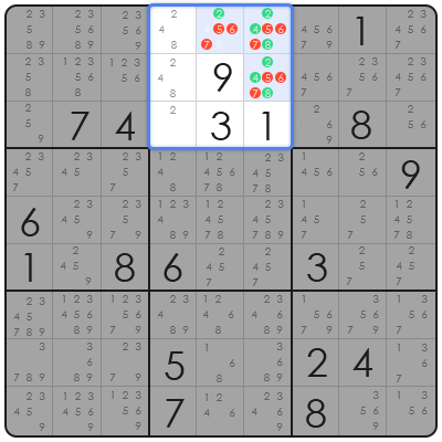 solve sudoku step by step